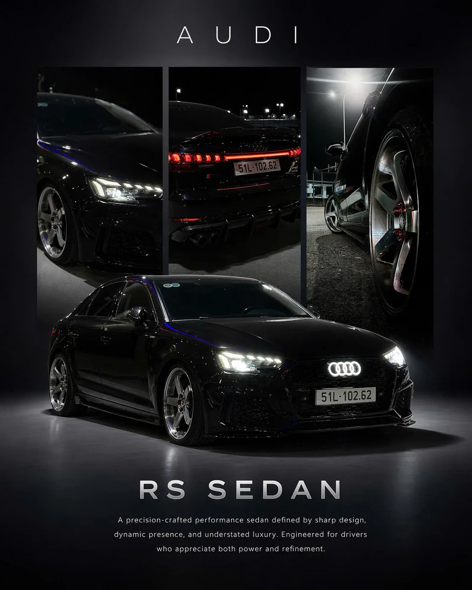 Audi A4 2017 (độ RS4) - ảnh 4