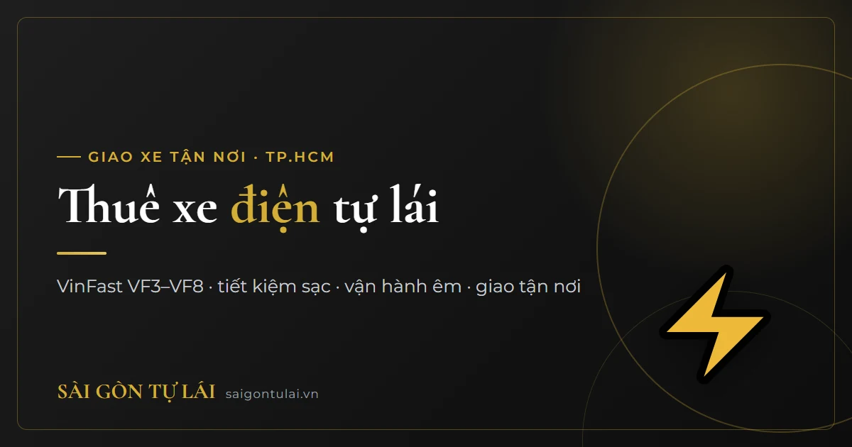 Thuê xe điện tự lái tại TP.HCM