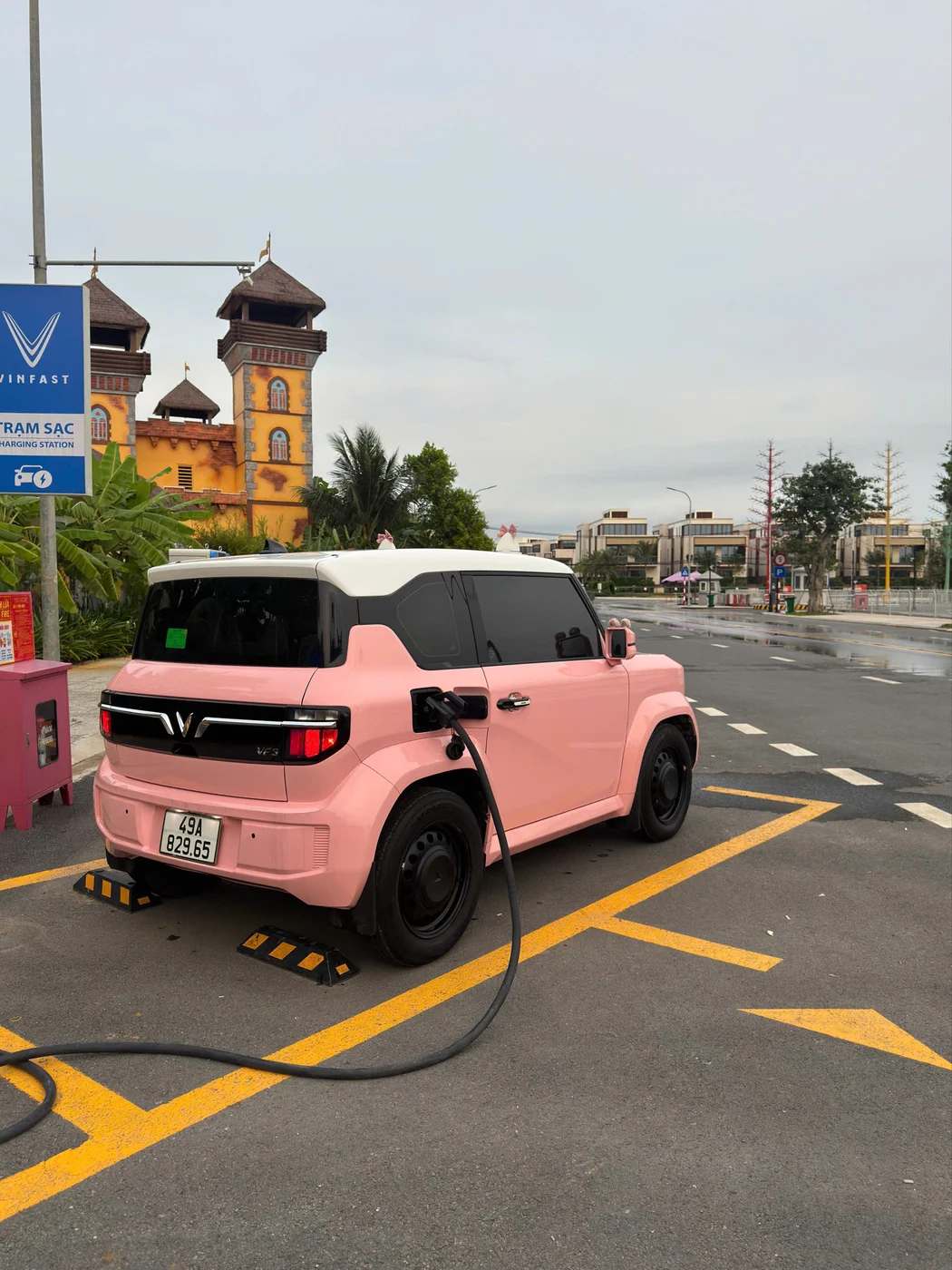 VinFast VF3 (độ hồng) - ảnh 5